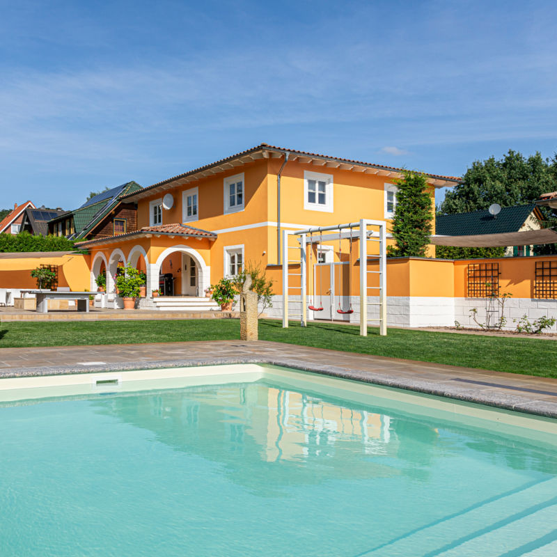 Einfamilienhaus im mediterranen Stil