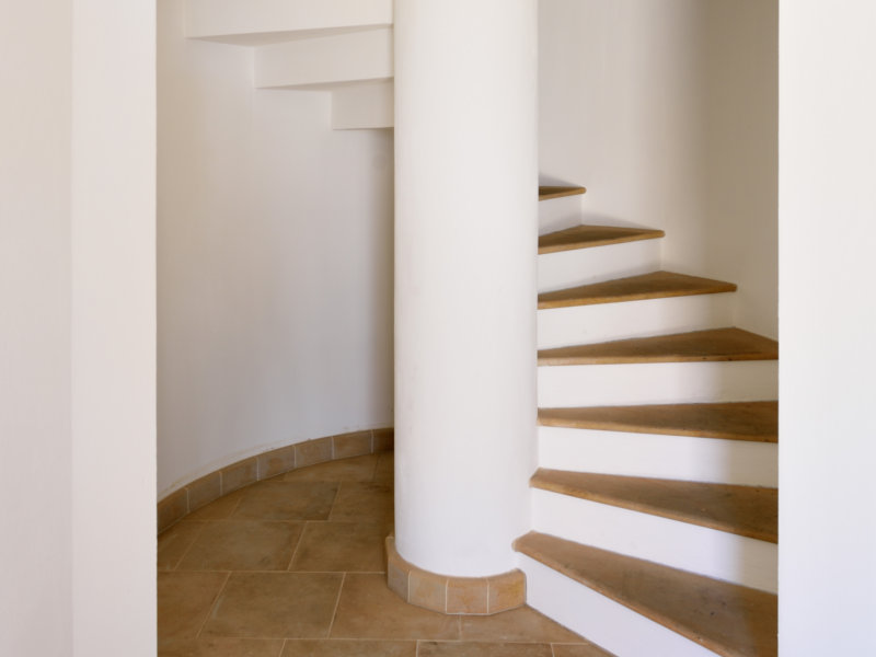 Treppe im Zweifamilienhaus